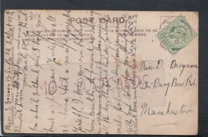 Genealogy Postcard - Bergson - 32 Bury New Road, Manchester, Lancashire RF6278