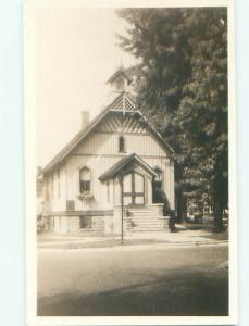 Old rppc BUILDING SCENE Architecture Postcard AB1265