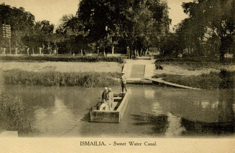 Egypt - Ismailia. Sweet Water Canal