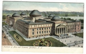 Postcard Institute Arts Sciences Brooklyn NY