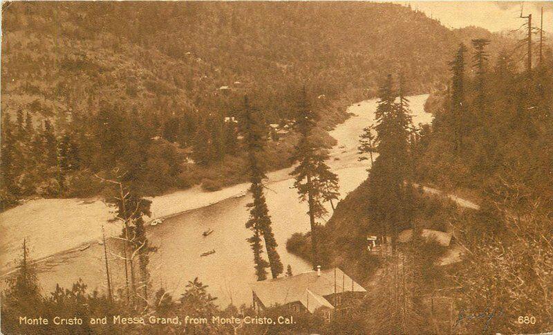 California 1915 Monte Cristo Messa Grand Postcard California Sales Co 911