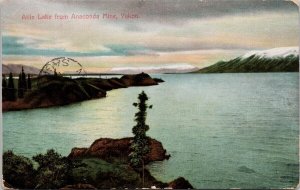 Atlin Lake from Anaconda Mine Yukon YT c1910 Postcard H60