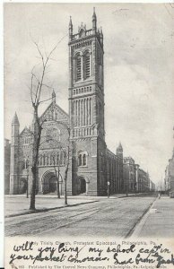 America Postcard - Holy Trinity Church - Protestant Episcopal Philadelphia A9963 