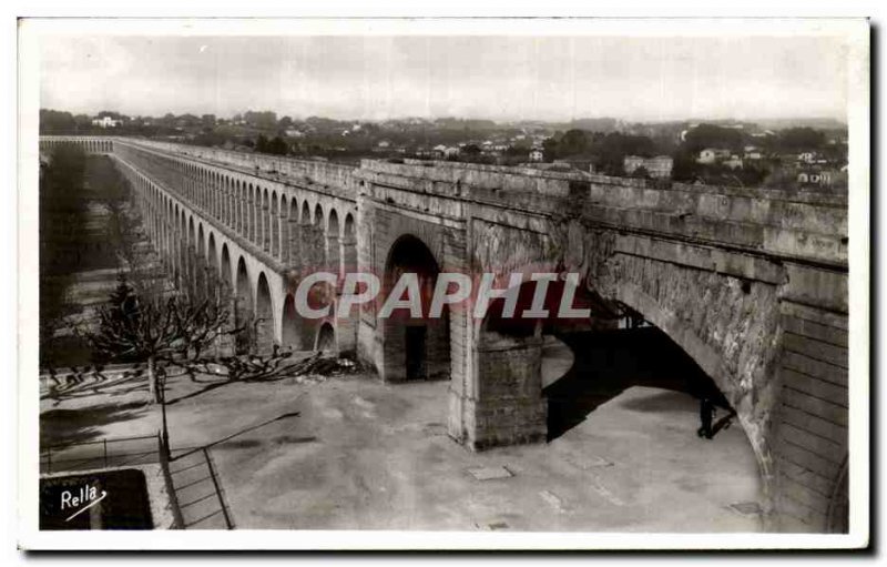 Montpellier Old Postcard L & # 39aqueduc