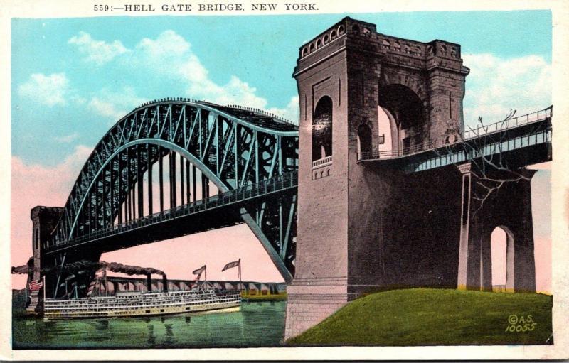 New York City The Hell Gate Bridge