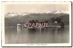 Old Postcard Italy Isola Bella Lago Maggiore