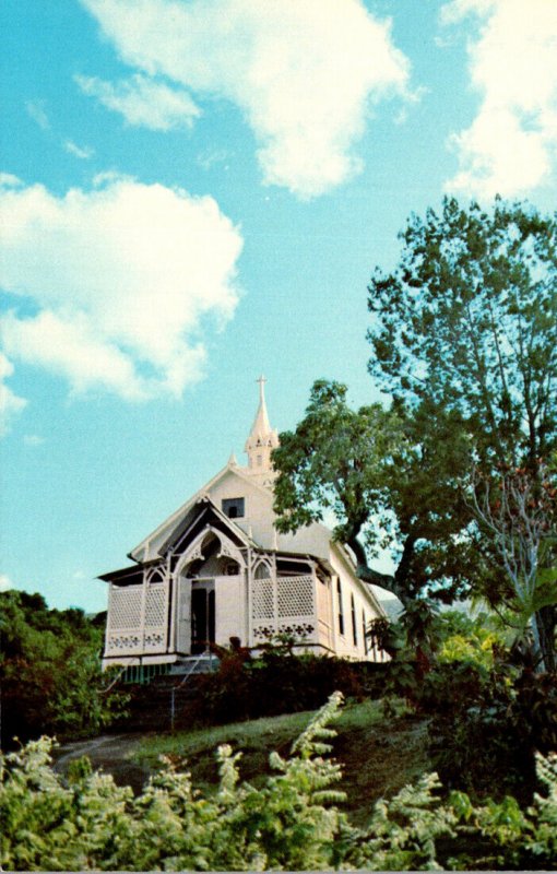 Hawaii Big Island Kona Honaunau St Benedict's Catholic Church