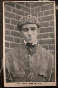 Mint England Real Picture Postcard RPPC Grahame White Pioneer Pilot