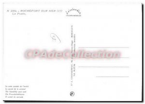 Modern Postcard Rochefort sur Mer Post