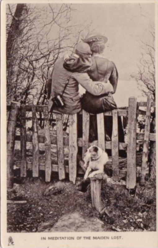 Tucks Romantic Couple In Meditation Of The Maiden Lost 1908 At The Tryst Series