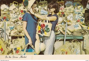 NASSAU , Bahamas , 1960-80s ; In The Straw Market