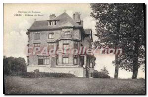 Postcard Old Surroundings of Tournan Gretz castle Mesnil