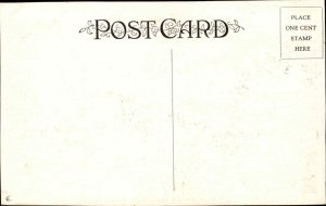 Christmas FL Post Office c1915-20s Postcard