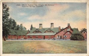 J26/ Colorado Springs Postcard c1910 World Famous Van Briggle Pottery 309