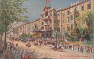 Postcard Shepheard's Hotel Cairo Egypt