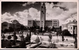 Israel Jerusalem YMCA Building Palestine Vintage RPPC C034