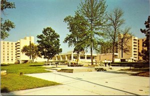 University Missouri Columbia MO Mens Womens Halls VTG Postcard UNP Unused 