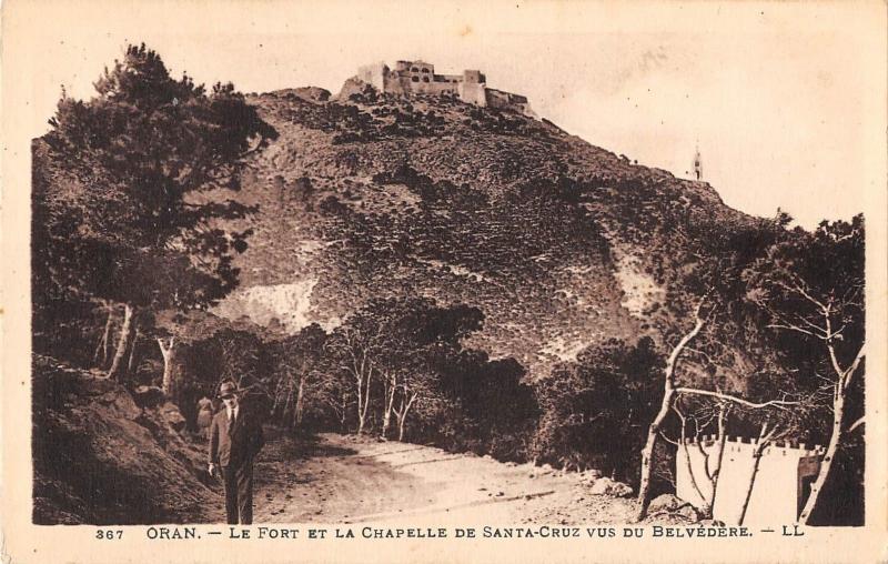 BR46147 ORan le foret et la chapelle de santa cruz vus du belvedere   Algeria