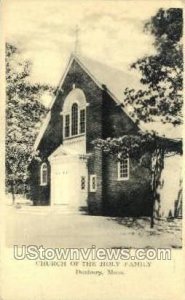 Church of the Holy Family - Duxbury, Massachusetts MA