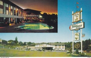 NANAIMO, British Columbia, Canada, 1940-60s; Tally-Ho TraveLodge, Swimming Po...