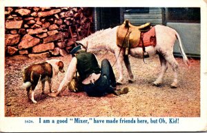 Humour I Am A Good Mixer Have Made Friends Here But Oh Kid 1910