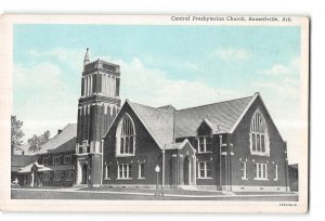 Russellville Arkansas AR Postcard 1915-1930 Central Presbyterian Church