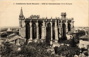 CPA Carcassonne Cathedrale St-Nazaire FRANCE (1012847)