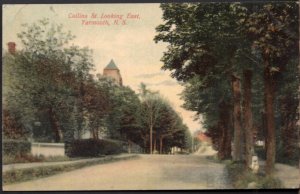 Nova Scotia YARMOUTH Collins Street looking East - pm1911 - Divided Back