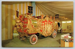 Theme Park~Five Graces Bandwagon Sarasota FL Ringling Circus Museum~Vtg Postcard