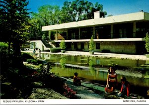 Canada Winnipeg Kildonan Park Pequis Pavilion