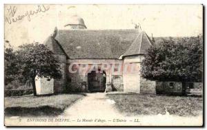 Old Postcard Environs de Dieppe Le Manoir of Ango The Entree