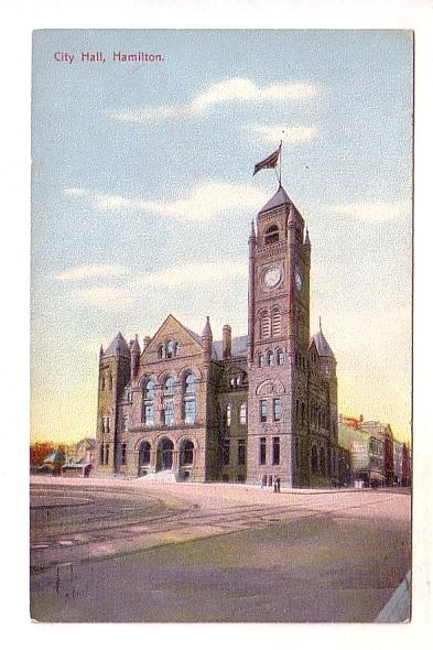 City Hall, Hamilton, Ontario WG MacFarlane 