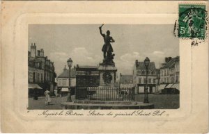 CPA NOGENT-le-ROTROU-Statue du général St-Pol (28621)