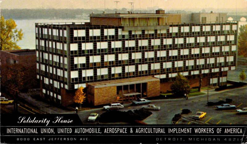 Michigan Detroit International Union United Automobile Aerospace & Agricultur...