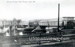 Real Photo, Brewer Bridge - Bangor, Maine ME  