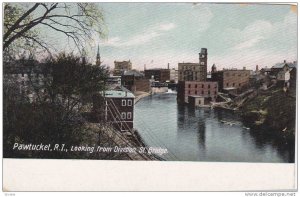 looking from Division, St. Bridge, Pawtucket, Rhode Island, PU-1905