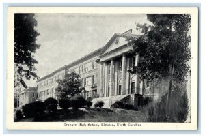 c1930's Granger High School Kinston North Carolina NC Vintage Postcard 