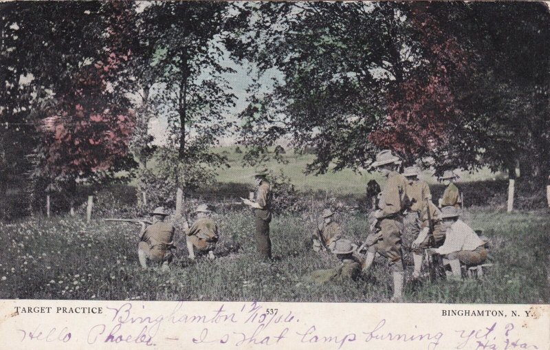 New York Military Target Practice 1906 sk1309