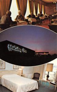 Ironton Ohio 1960s Postcard holiday Inn Motel near Ashland Kentucky