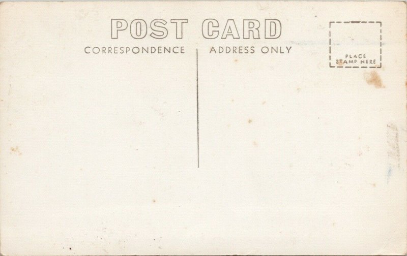 Newport OR Oregon Harbor Unused Christian RPPC Postcard G89