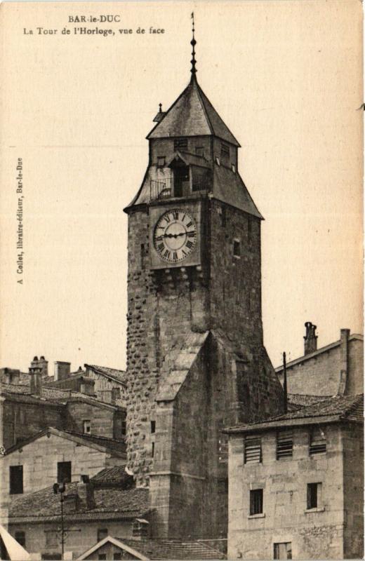 CPA BAR-le-DUC - La Tour de l'Horloge vue de face (391690)