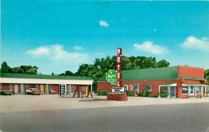 Roger's Motel, Center Of Afton, OK Route 66 Postcard