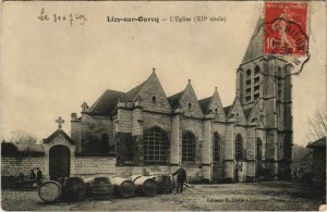 CPA Lizy sur Ourcq L'Eglise FRANCE (1100862)