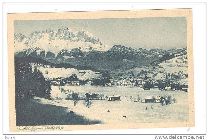 Kitzbühel Towards Kaiser Mountains, Tyrol, Austria, 1910-1920s