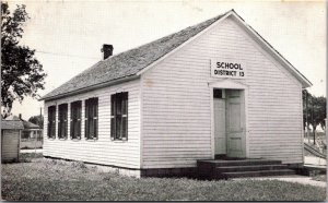 Vintage Postcard 0NE ROOM COUNTRY SCHOOL Lincoln Nebraska JP7