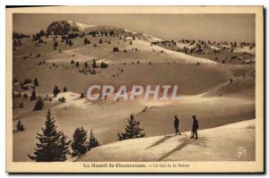 Old Postcard Le Massif de Chamrousse the Col de Balme