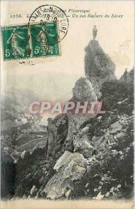 Old Postcard Le Mont Dore A Rochers du Sancy