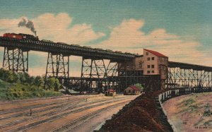 Vintage Postcard 1930's Hull-Rust Crushing and Screening Plant Hibbing Minnesota