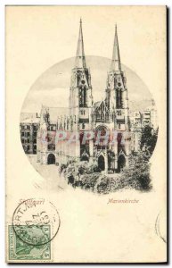 Old Postcard Stuttgart Marienkirche