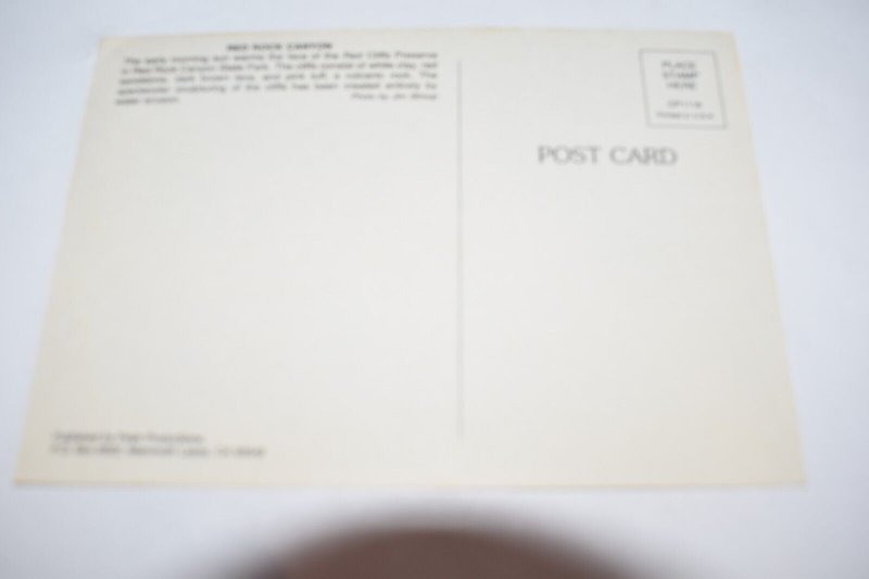 Red Rock Canyon Nevada Postcard Peak Productions CP1118